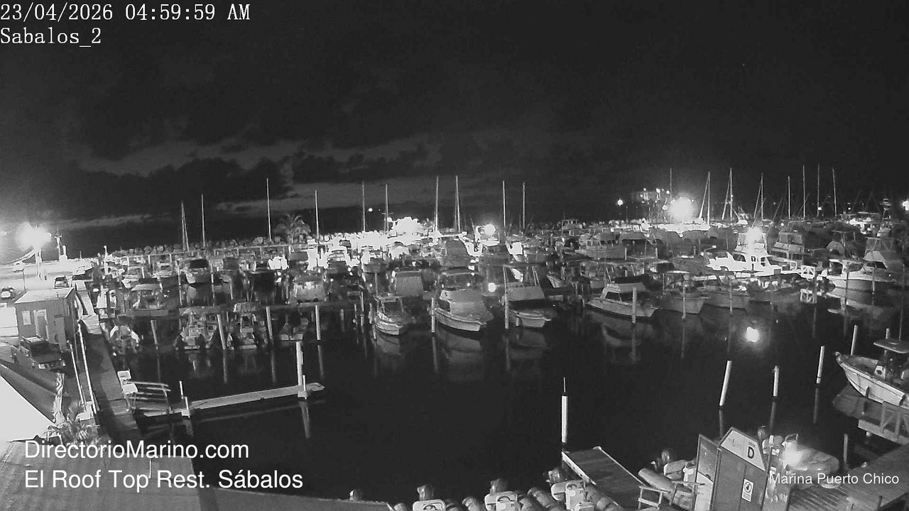 time-lapse frame, PuertoChico webcam