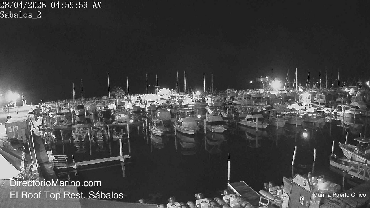 time-lapse frame, PuertoChico webcam