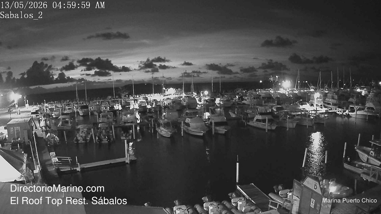 time-lapse frame, PuertoChico webcam