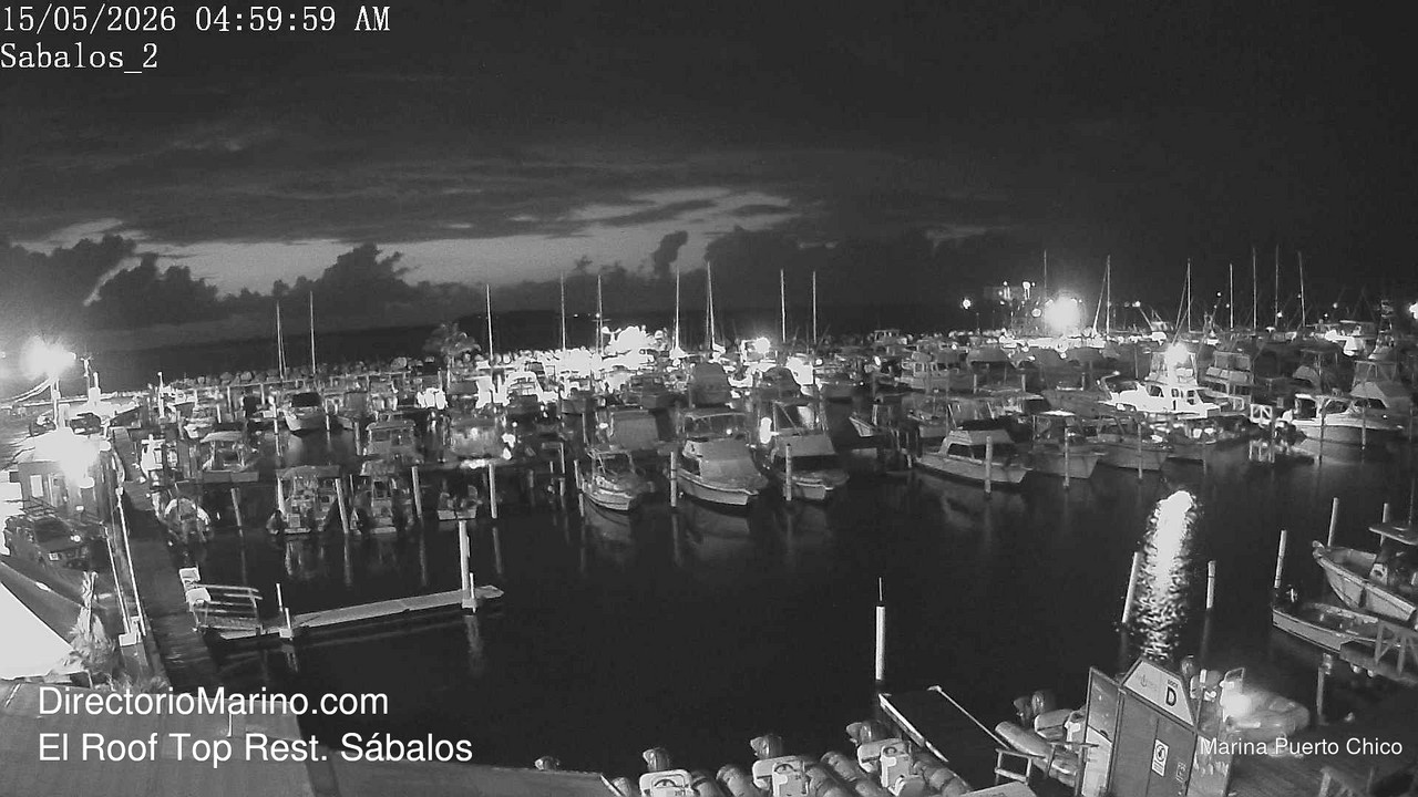 time-lapse frame, PuertoChico webcam