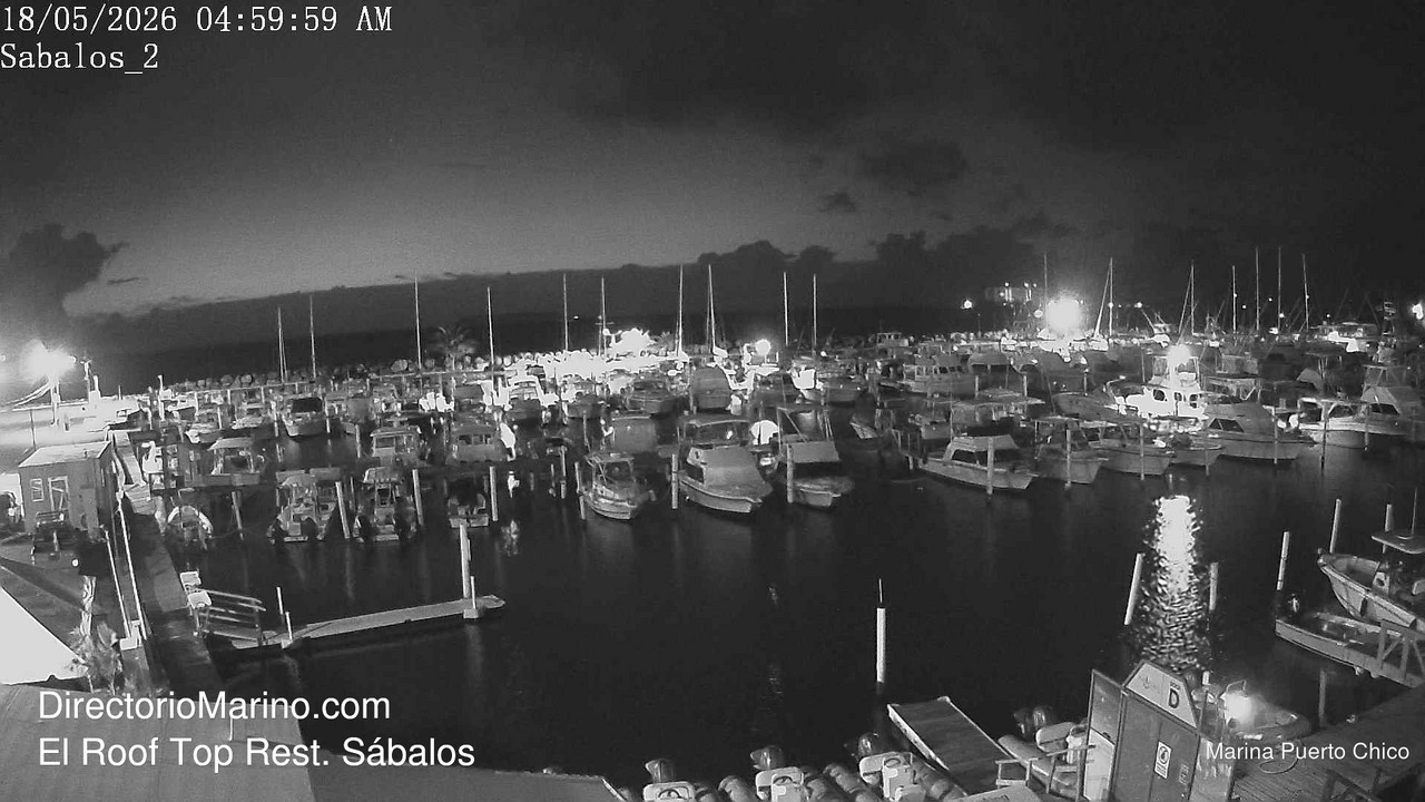 time-lapse frame, PuertoChico webcam