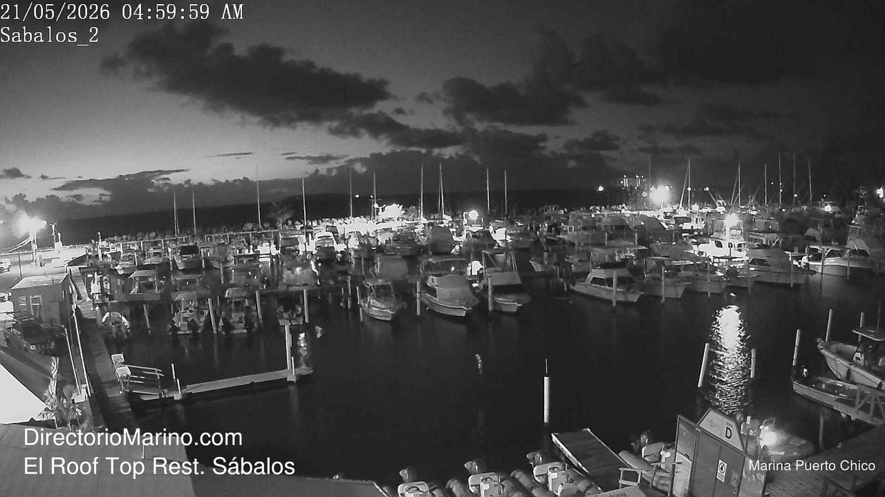 time-lapse frame, PuertoChico webcam