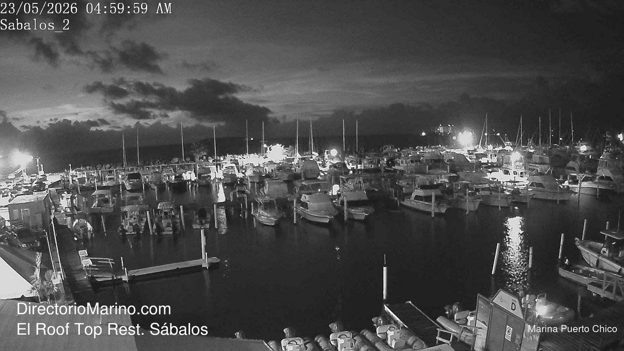 time-lapse frame, PuertoChico webcam