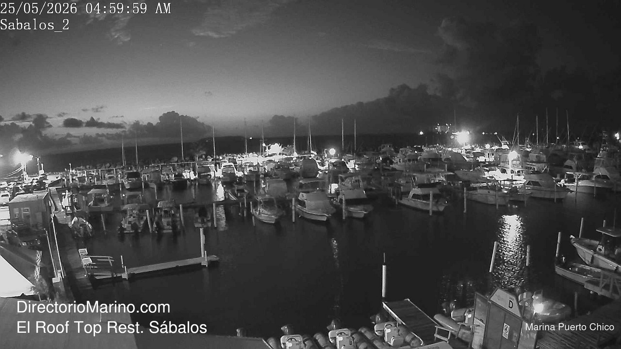 time-lapse frame, PuertoChico webcam