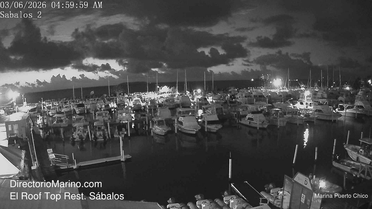 time-lapse frame, PuertoChico webcam