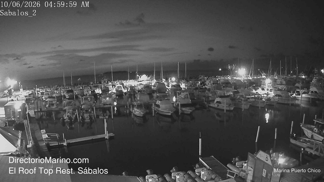 time-lapse frame, PuertoChico webcam