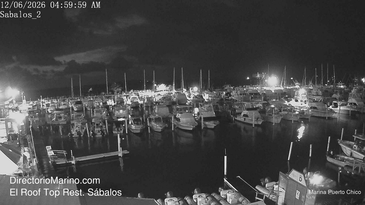 time-lapse frame, PuertoChico webcam