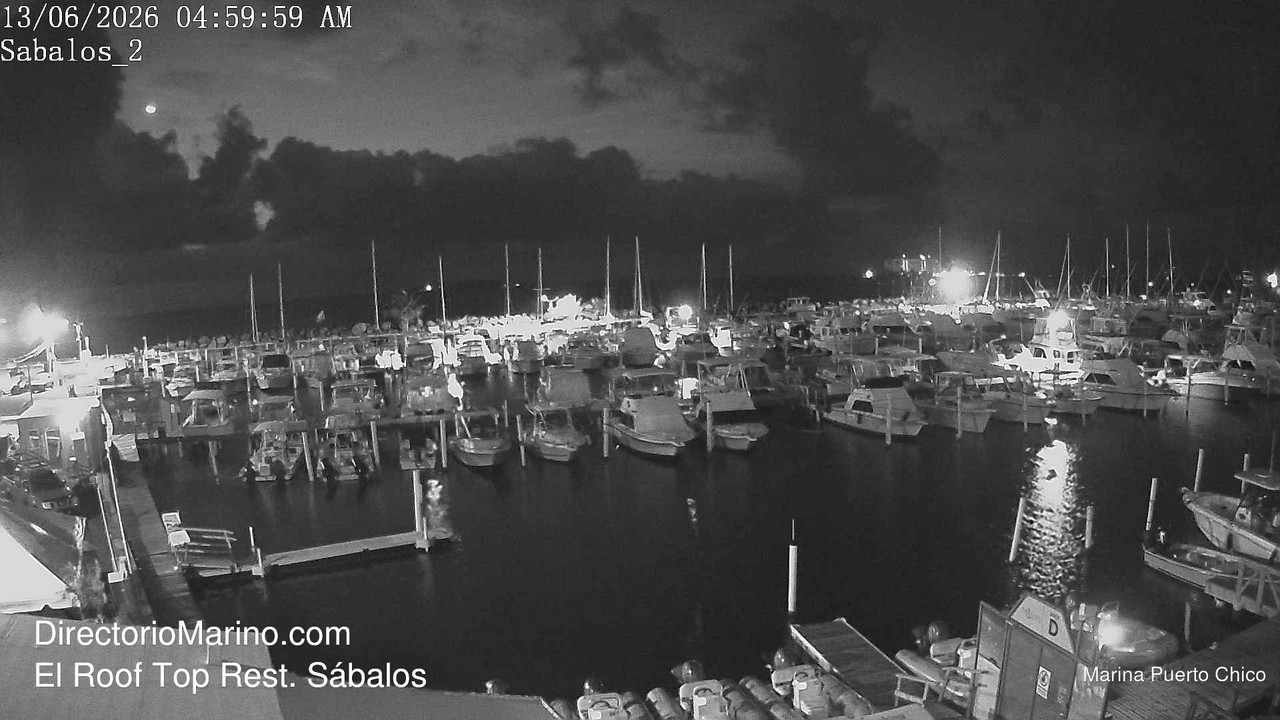 time-lapse frame, PuertoChico webcam