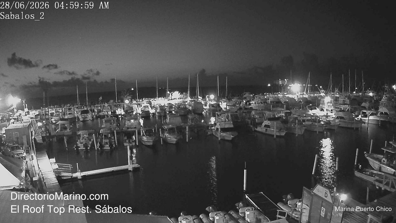 time-lapse frame, PuertoChico webcam