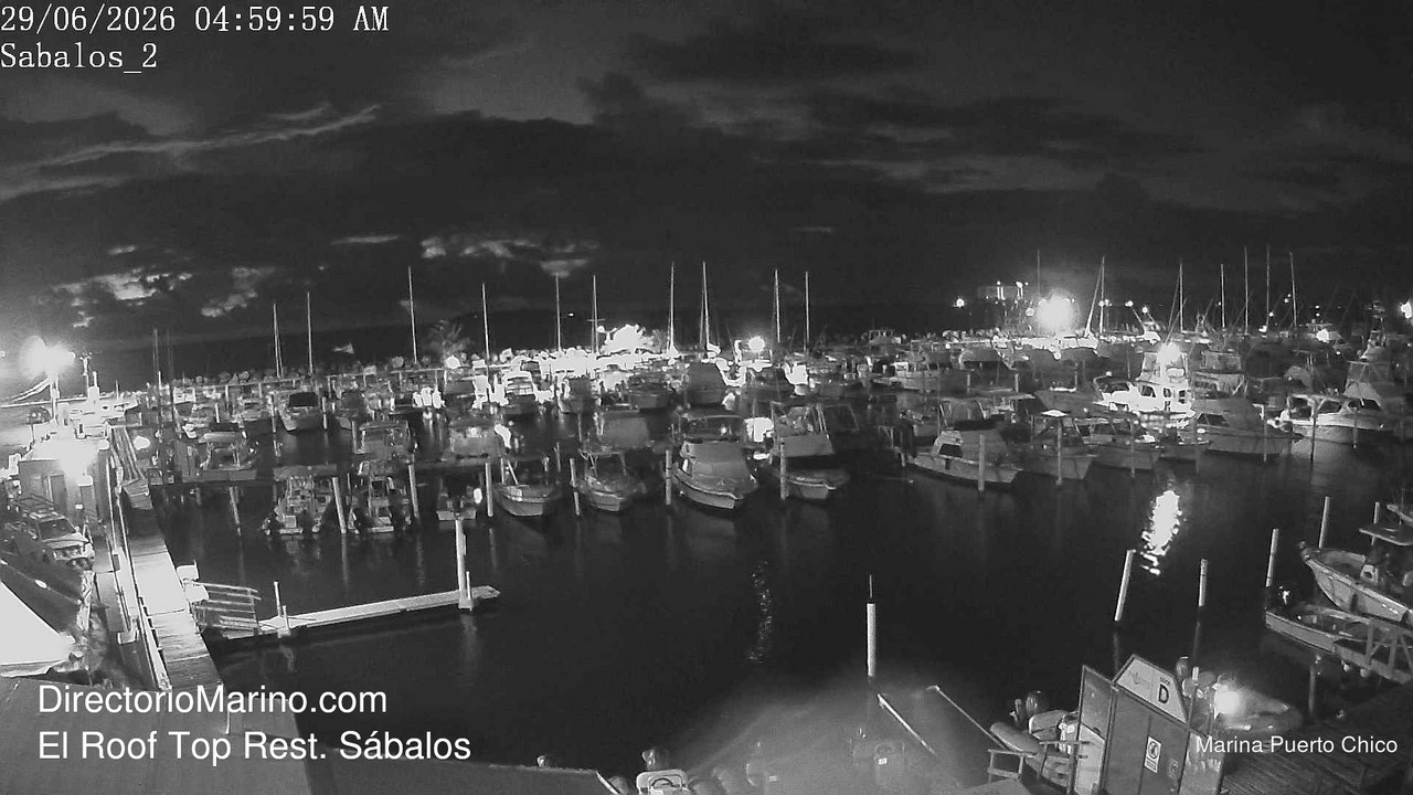 time-lapse frame, PuertoChico webcam