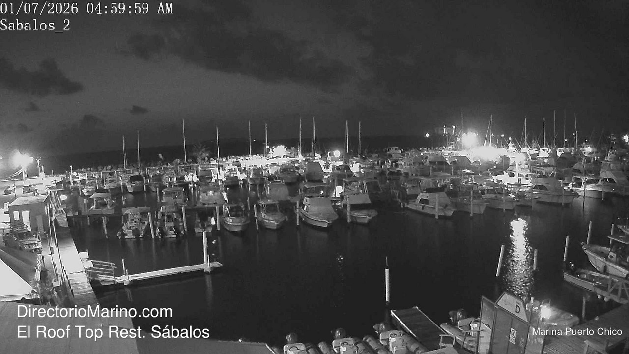 time-lapse frame, PuertoChico webcam