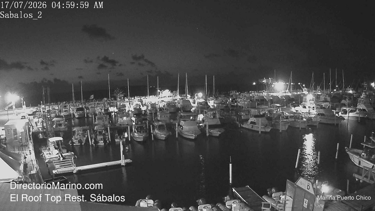 time-lapse frame, PuertoChico webcam