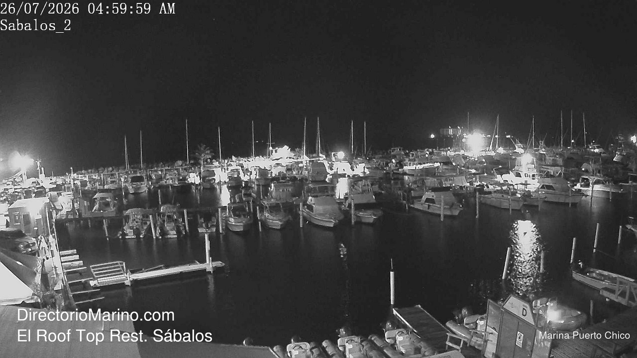time-lapse frame, PuertoChico webcam