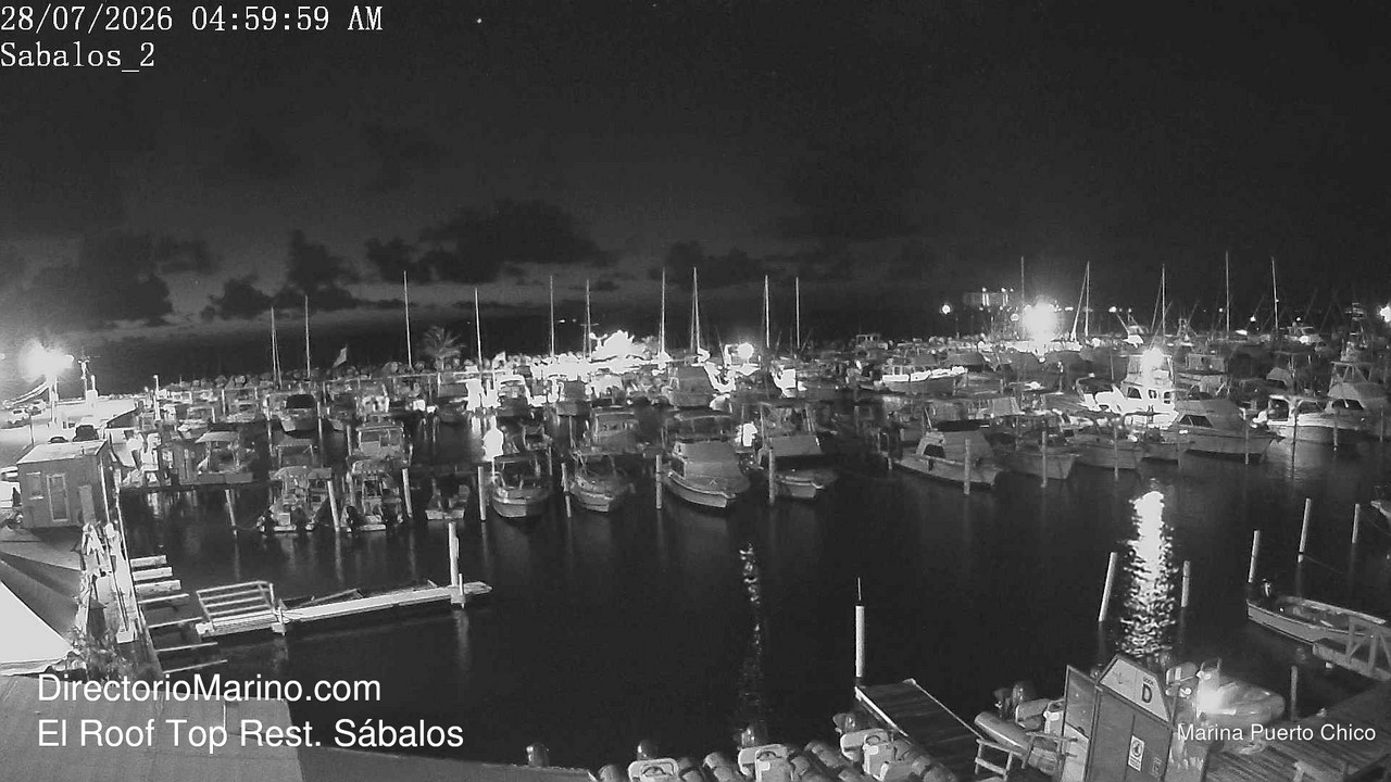 time-lapse frame, PuertoChico webcam
