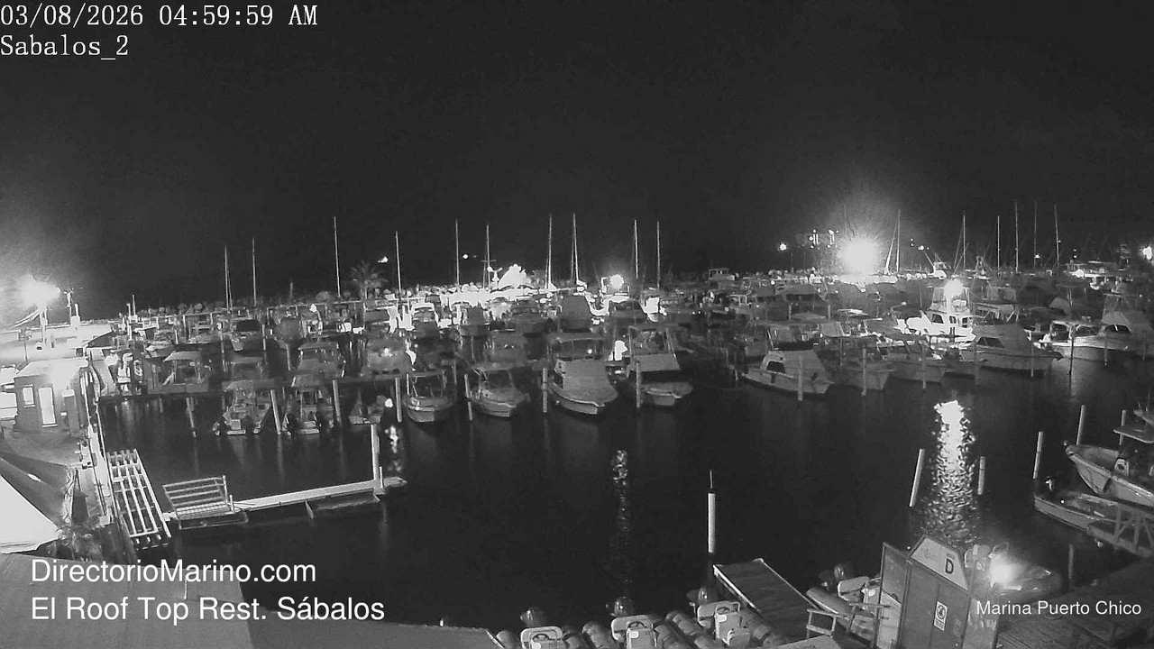 time-lapse frame, PuertoChico webcam