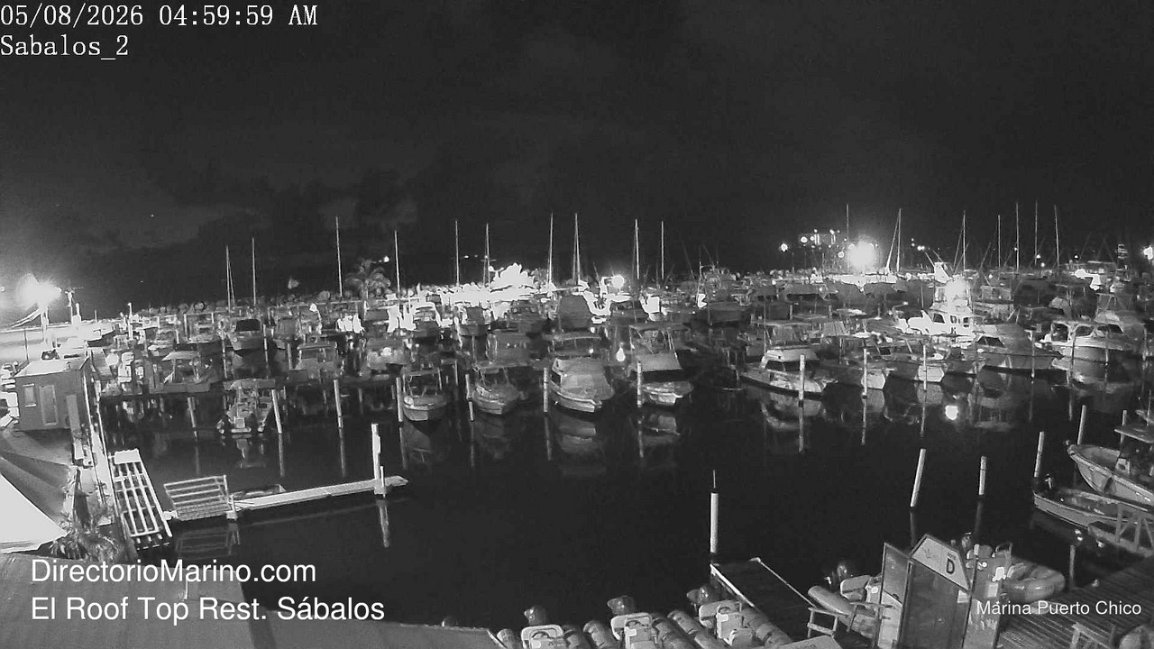 time-lapse frame, PuertoChico webcam