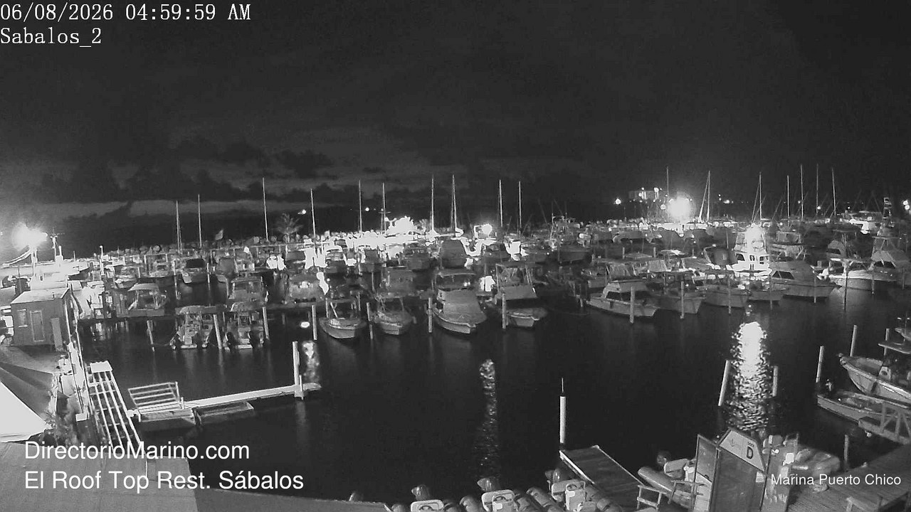 time-lapse frame, PuertoChico webcam