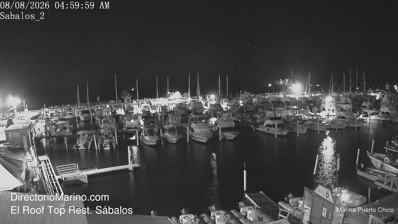 time-lapse frame, PuertoChico webcam