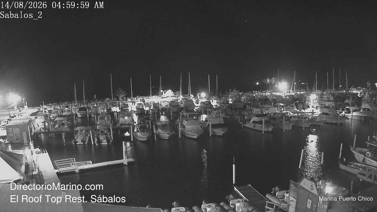 time-lapse frame, PuertoChico webcam