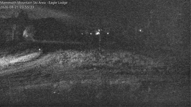 time-lapse frame, Mammoth Eagle Lodge webcam