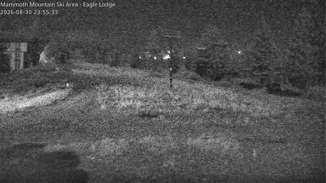 time-lapse frame, Mammoth Eagle Lodge webcam