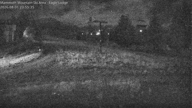 time-lapse frame, Mammoth Eagle Lodge webcam