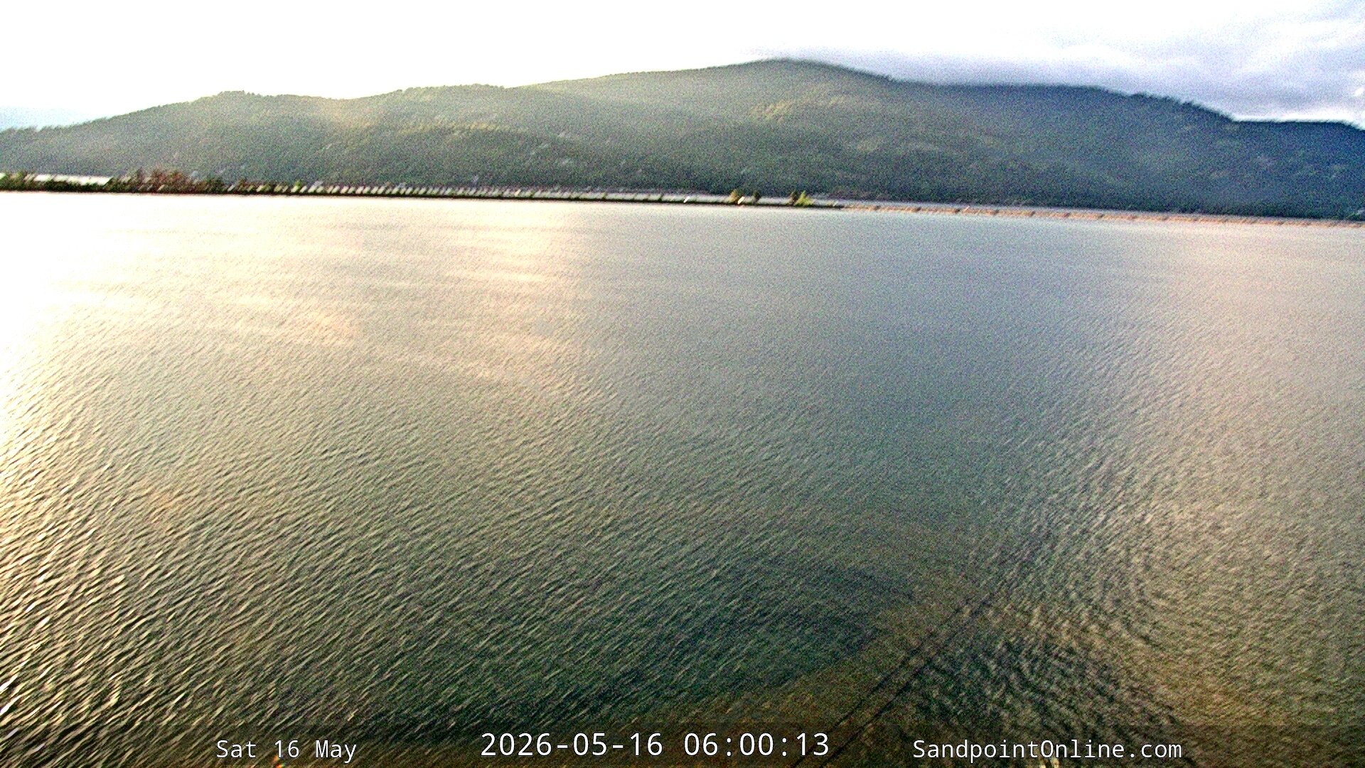 time-lapse frame, Sandpoint Online - Long Bridge webcam