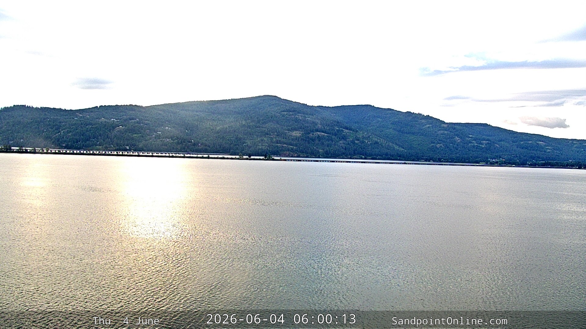 time-lapse frame, Sandpoint Online - Long Bridge webcam