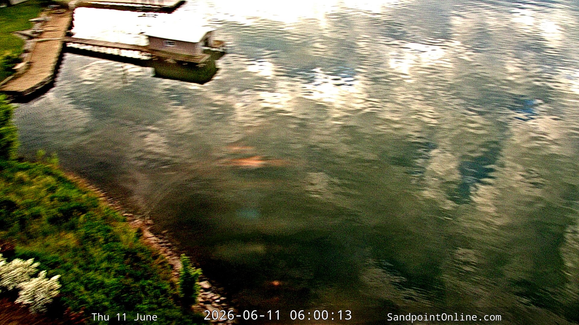 time-lapse frame, Sandpoint Online - Long Bridge webcam