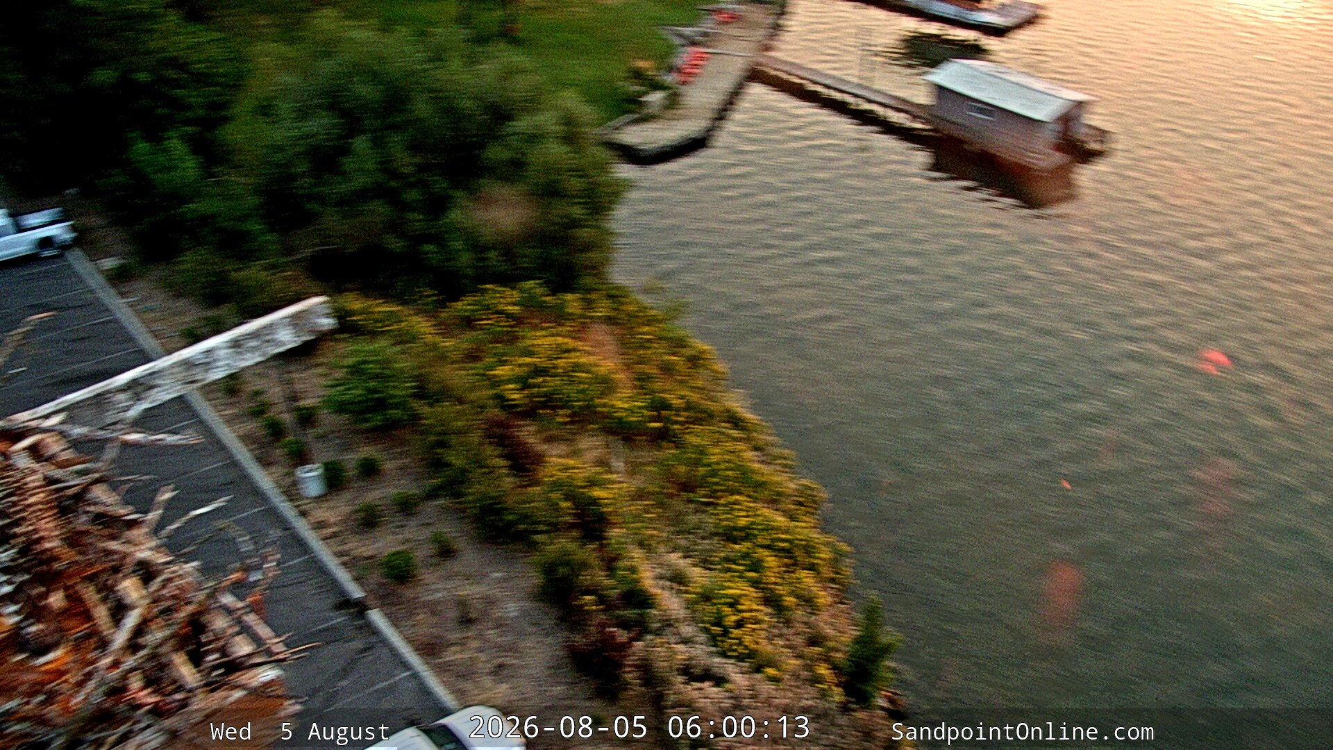 time-lapse frame, Sandpoint Online - Long Bridge webcam