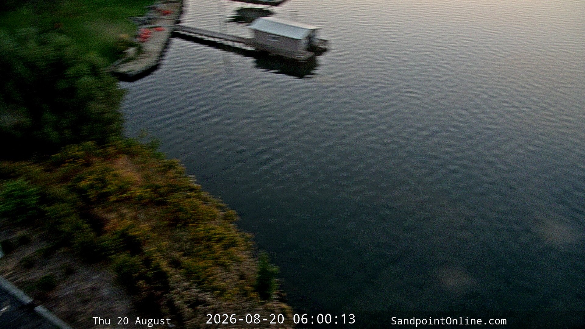 time-lapse frame, Sandpoint Online - Long Bridge webcam
