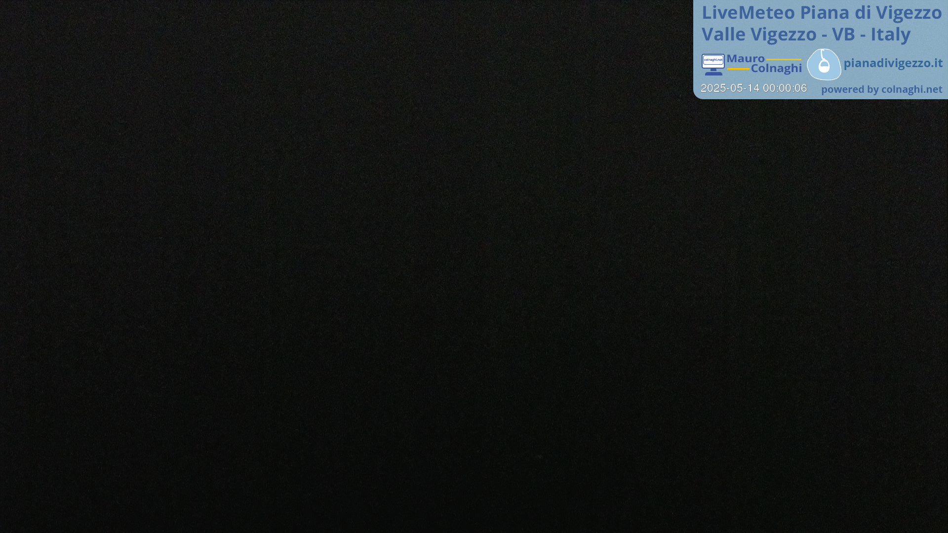 time-lapse frame, Piana di Vigezzo 1 webcam