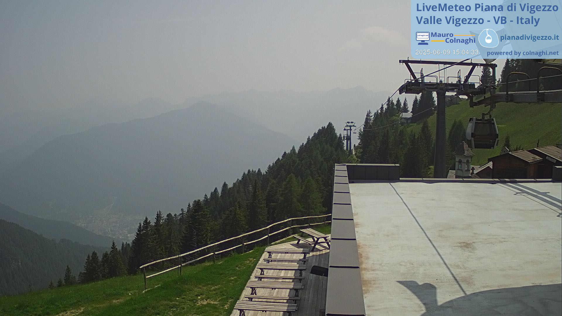 time-lapse frame, Piana di Vigezzo 1 webcam