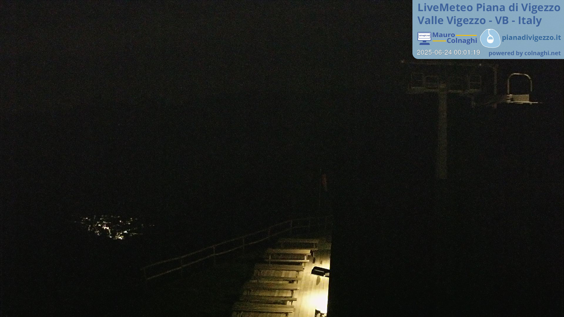 time-lapse frame, Piana di Vigezzo 1 webcam