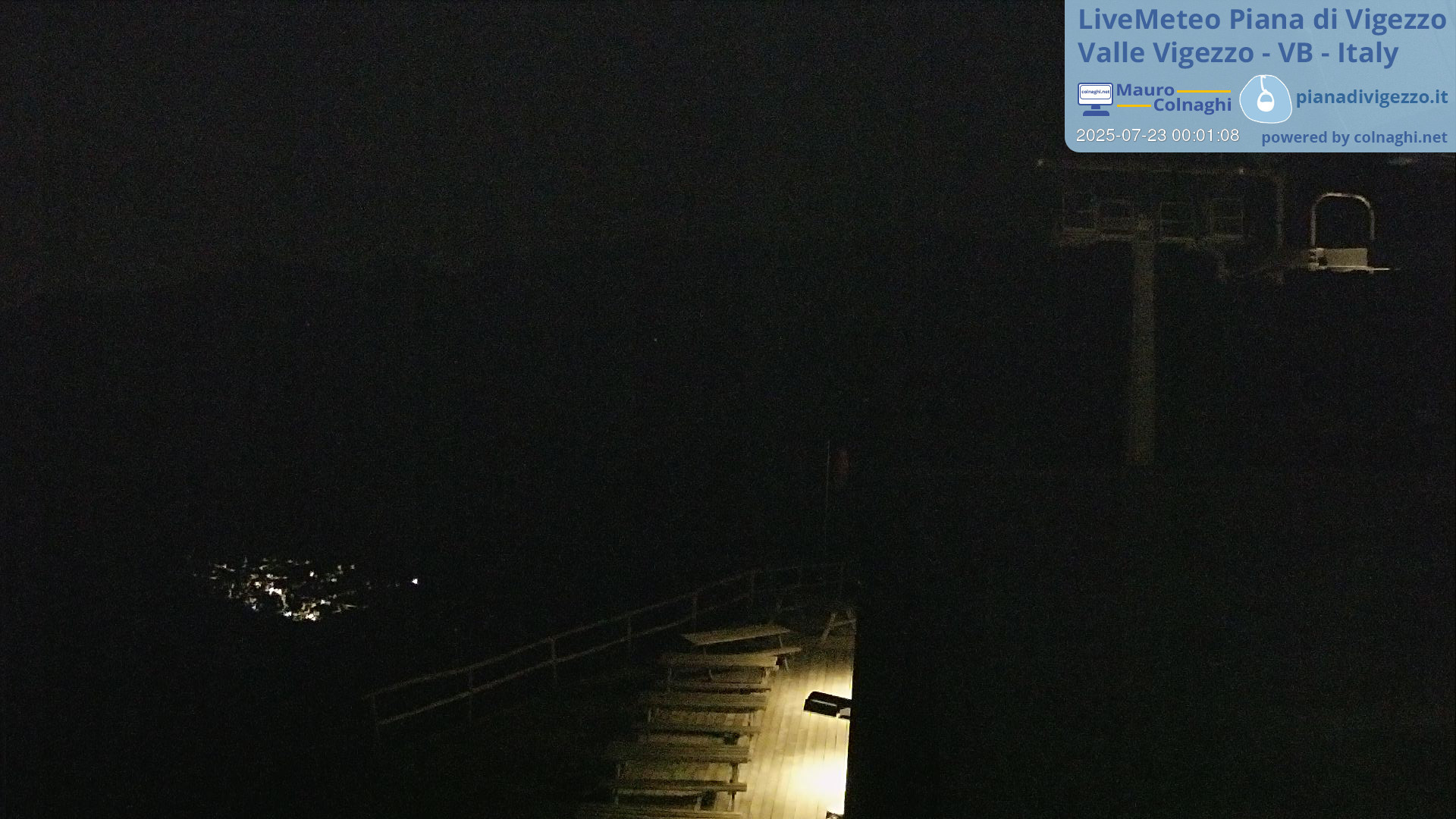 time-lapse frame, Piana di Vigezzo 1 webcam