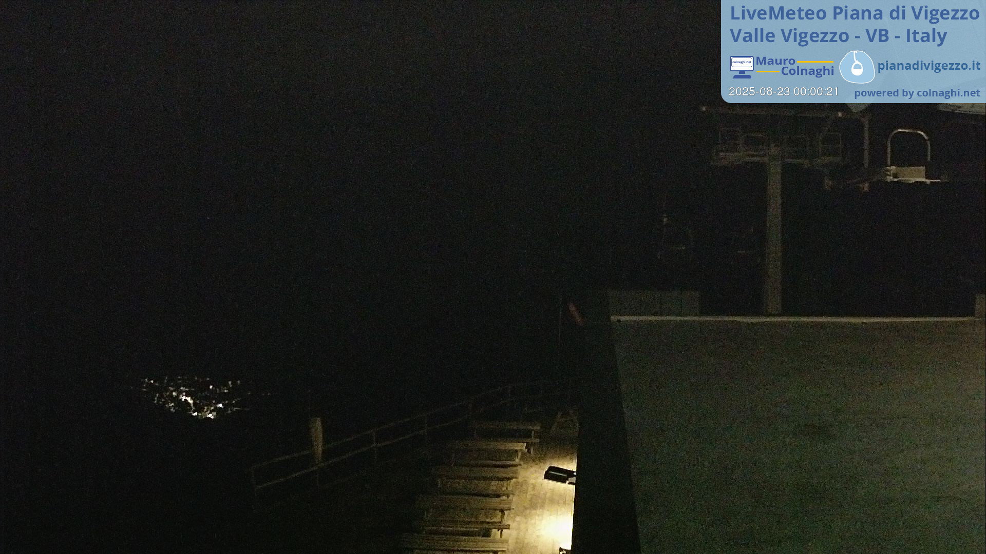 time-lapse frame, Piana di Vigezzo 1 webcam