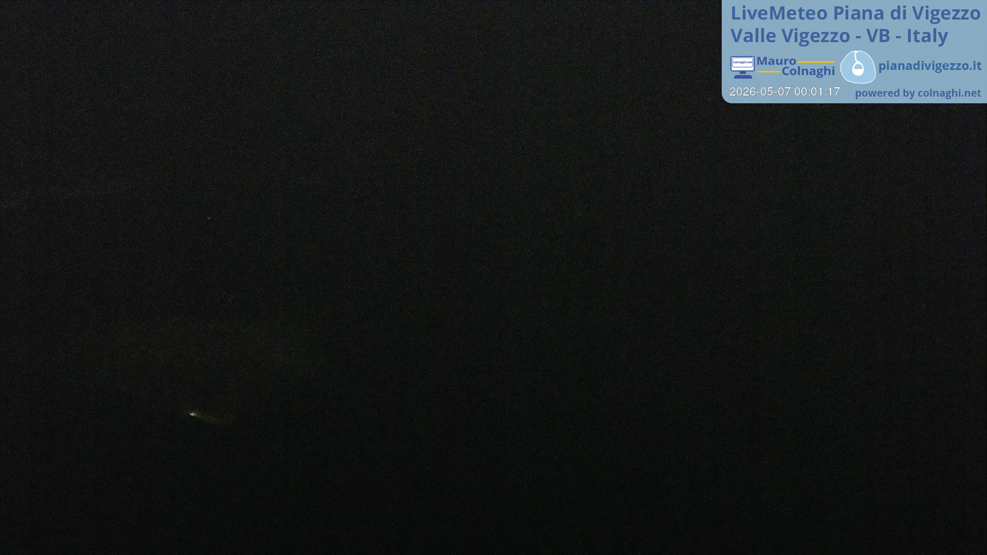 time-lapse frame, Piana di Vigezzo 1 webcam