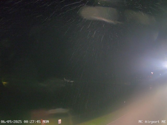 time-lapse frame, Mifflin County Airport (east) webcam