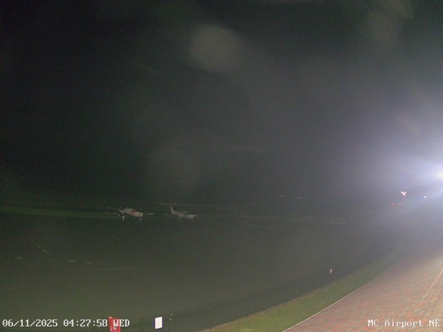 time-lapse frame, Mifflin County Airport (east) webcam