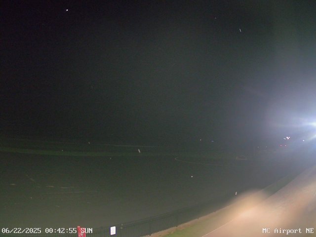 time-lapse frame, Mifflin County Airport (east) webcam
