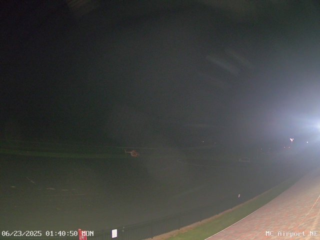 time-lapse frame, Mifflin County Airport (east) webcam