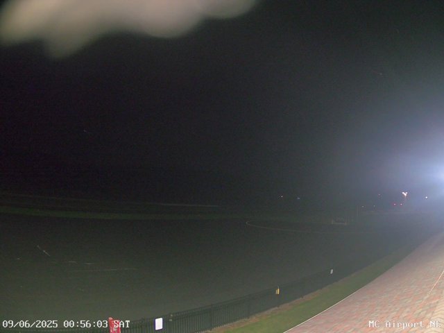 time-lapse frame, Mifflin County Airport (east) webcam