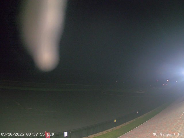 time-lapse frame, Mifflin County Airport (east) webcam