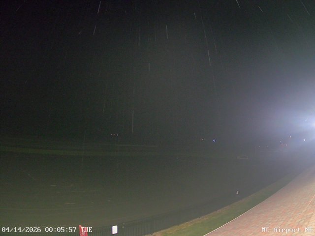 time-lapse frame, Mifflin County Airport (east) webcam