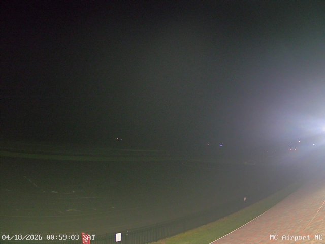 time-lapse frame, Mifflin County Airport (east) webcam