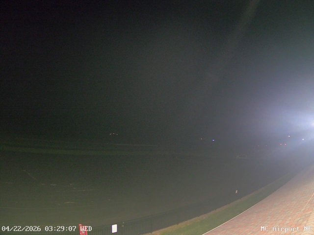 time-lapse frame, Mifflin County Airport (east) webcam
