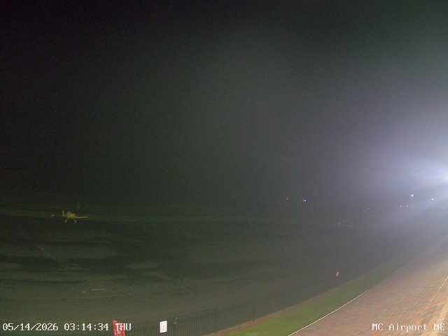 time-lapse frame, Mifflin County Airport (east) webcam