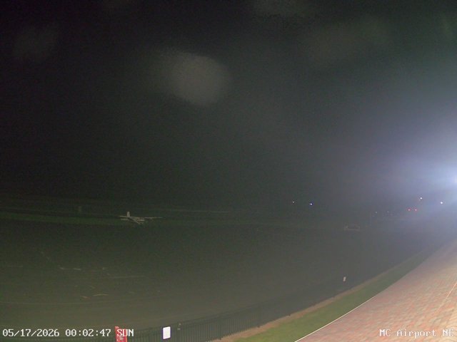 time-lapse frame, Mifflin County Airport (east) webcam