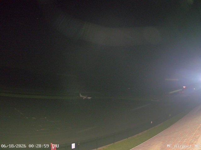 time-lapse frame, Mifflin County Airport (east) webcam
