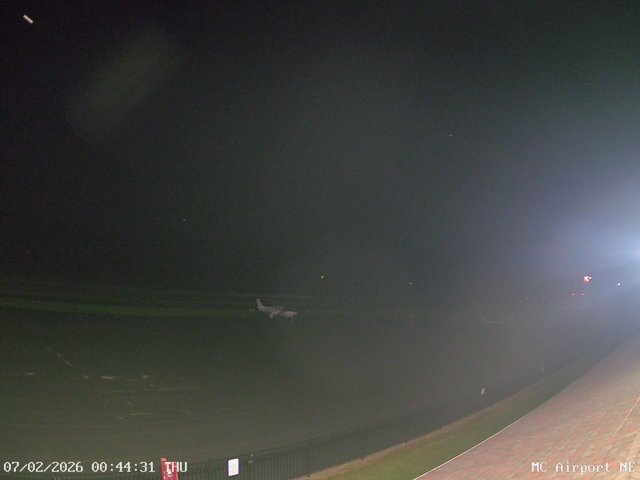 time-lapse frame, Mifflin County Airport (east) webcam